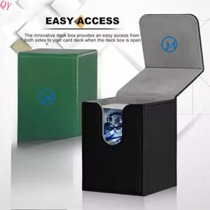 Q Y Wholesale PU Leather Deck Box With Magnetic Closure for Yugioh TCG Trading Card - Product Image 6