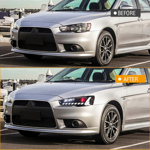 Fari anteriori a LED di nuovo design TT-ABC 2008-2025 con luce sequenziale per Lancer Ex <span class=keywords><strong>Evo</strong></span> CF/CJ - Product Image 4