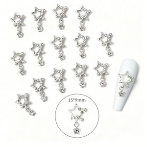 Autocollants pour ongles en relief 5D à motif de rose, design esthétique haut de gamme avec dos mat givré pour accessoires de nail art de luxe - Product Image 5