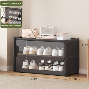 Giá Để Giày Nhiều Tầng Cửa Nhà, Bền Đẹp, Chống Bụi, Kệ Để Giày Trong Suốt, Tủ Đựng Giày Đơn Giản Cho Ký Túc Xá - Product Image 4
