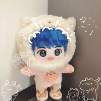 Peluches d'Idoles Personnalisées de Haute Qualité en Coton, Style Coréen, Rembourrage en Coton PP - Jouet Doux sur Mesure