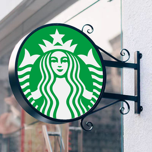 Boîte à lumière double face imprimée UV personnalisée IP65 Lampe murale d'extérieur en PVC acrylique rétroéclairée par néon pour la décoration des parcs domestiques - Product Image 1