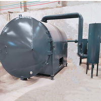 Horno de Carbonización de Diseño para Producción de Carbón Vegetal en Barra de Yute, Gran Descuento a Bajo Precio