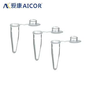 Tabung sentrifugal plastik mikro 1.5Ml plastik steril sekali pakai untuk penyimpanan sampel, Lab, eksperimen sains sekolah - Product Image 6