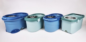 Cây Lau Nhà <span class=keywords><strong>Deluxe</strong></span> Lắp Ráp 360 Double Spin <span class=keywords><strong>Magic</strong></span> Dễ Dàng Lau Lốc Xoáy Lau Nhà Tốt Nhất - Product Image 5