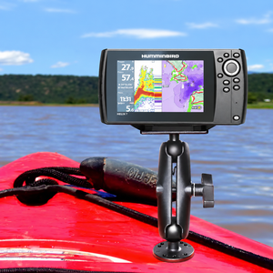 Plaque de montage universelle en aluminium Velpaw pour sondeur de pêche, support d'électronique marine pour affichage GPS et sonar de bateau - Product Image 5