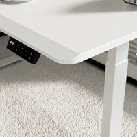 Cadre de bureau électrique à double moteur réglable en hauteur, mobilier de bureau moderne, table d'ordinateur, bureau debout