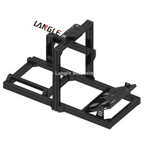 Kit de plateforme de mouvement complet à 3 degrés de liberté pour simulateur de conduite dynamique G-Force avec moteur servo DIY, simulateur de conduite automobile VR, jeu VR - Product Image 2