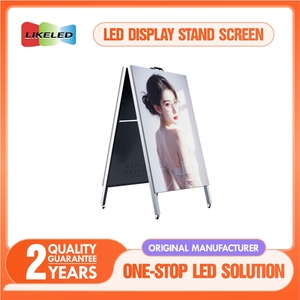 ป้ายดิจิตอล LED แบบพับได้ไร้สาย P1.8/P2.5 Gob สำหรับงานแสดงสินค้าและกิจกรรมต่างๆ รองรับ HDR10+ มาตรฐานกันน้ำ IP66 รับประกัน 3 ปี - Product Image 2