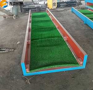 מכונות כרייה מותאמות אישית זהב פנינג שטיח sluice תיבת מחצלת זהב תיבת sluice עם זהב איסוף דשא מחצלת מחובר - Product Image 1