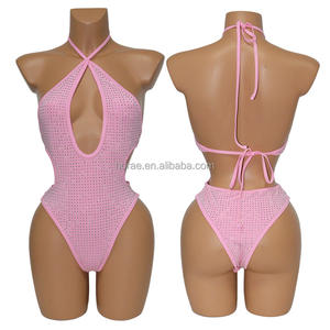 فستان حفلات بلينغ S678 الأكثر مبيعًا للنساء ، غطاء جديد من حجر الراين الكريستالي مع زخرفة شبكية لـ: - Product Image 2