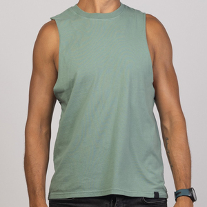 Canotta in cotone organico per <span class=keywords><strong>uomo</strong></span> girocollo canotta da <span class=keywords><strong>uomo</strong></span> canotta in bambù da <span class=keywords><strong>uomo</strong></span> magliette naturali senza maniche - Product Image 4