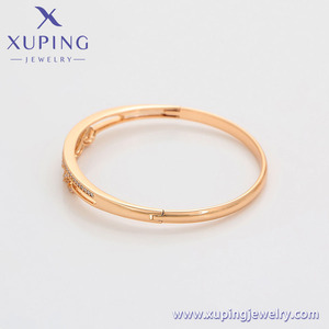 X000728006 Gioielli XUPING all'Ingrosso, Bracciale di Alta Qualità, Forma Rotonda 60mm, Placcato Oro 18K, Braccialetto alla Moda - Product Image 3