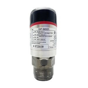 Capteur de pression numérique haute précision KEYENCE GP-M001, précision de 0,2 %, 0-1,0 MPa, sortie NPN/PNP, port radial R1/8, 1/10000 FS - Product Image 2