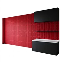 Panneau en feutre polyester ignifuge et insonorisant, panneau acoustique décoratif en PET pour la rénovation des salles de classe