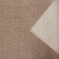 Tissu tricoté double face en mélange 30 % laine 14 % coton, épais et chaud, pour manteaux d'hiver, en gros, en stock, prêt à être expédié