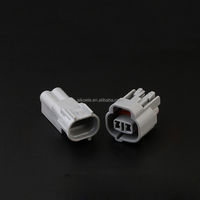 Adaptadores de Cable DIN para PCB de Automóviles Eléctricos, 10A 2P IP67, Conectores de Cableado Automotriz de Nailon Impermeables