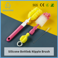 Biberon en verre personnalisé sans BPA anti-colique pour nouveau-né, pour eau et lait, avec col standard et brosse – Vente en gros