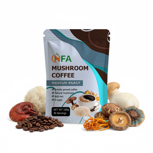 OEM ODM Mushroom Coffee Powder with Coffee Cordyceps Sinensis Support Immune Defense Energy Booster Enhance Recovery - Product Image 1