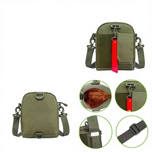 Sac bandoulière messager JUZZEDO tendance pour garçons, en nylon Oxford imperméable, avec fermeture éclair, idéal pour les affaires - Product Image 3