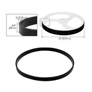 Sega a nastro antiscivolo da 12 pollici gomma industriale cintura per parti di taglio in metallo e legno di ricambio per macchine - Product Image 6