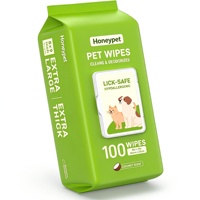 Lingettes hypoallergéniques pour chiens et chats, nettoyage rapide et désodorisation des pattes, du derrière, des yeux, du visage et du pelage, lingettes de toilettage quotidiennes