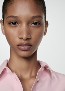 Camicetta da <span class=keywords><strong>donna</strong></span> con bottone in popeline <span class=keywords><strong>oversize</strong></span> Moq 50 pz da <span class=keywords><strong>donna</strong></span> - Product Image 2