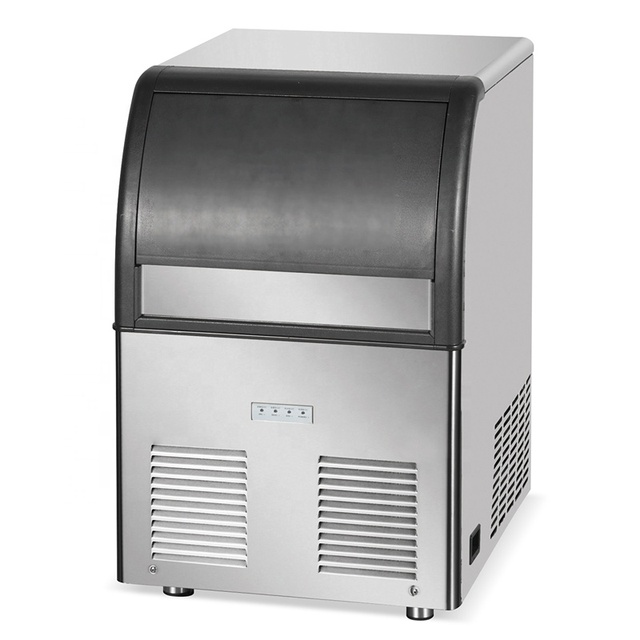 Stainless Steel Commercial Ice Machine Manufacturer Maquina De Hielo En Cubo Nugget Ice Maker
