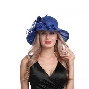 X1606 Sombrero de iglesia de organza a la moda para mujer para escenas al aire libre Fiesta Boda Kentucky Derby Sombrerería para mujer Fancinators - Product Image 6