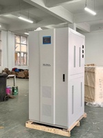 Régulateur de tension automatique triphasé SBW-F-800KVA à commande servo-moteur en cuivre, stabilisateur de tension à compensation complète