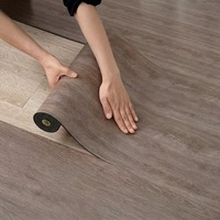 Pegatina de PVC Laminada de Lujo para Piso, Autoadhesiva, de Plástico Imitación Madera, Impermeable, Fácil de Instalar, Baldosas de PVC con Efecto Mármol