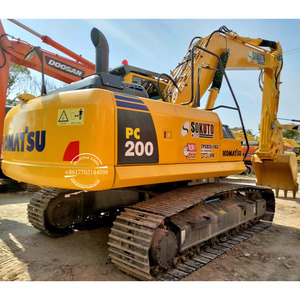 Moteur hydraulique d'origine importé pour pelle sur chenilles Komatsu PC 200-8, d'occasion, fabriqué au Japon en 2022, avec pompe, engrenage et roulement de haute qualité, garantie 1 an - Product Image 1