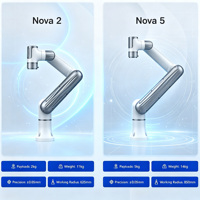 Brazo Robótico Colaborativo DOBOT Serie Nova, Carga Útil de 2kg-5kg, 6 Ejes, Cobot Ligero para Automatización Industrial y Comercial