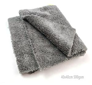 <span class=keywords><strong>Toalla</strong></span> de Microfibra para Auto, Mezcla 80/20, 500GSM, Sin Bordes, Secado Rápido, Súper Absorbente, de Felpa de Coral, Tejida, Desechable - Product Image 4