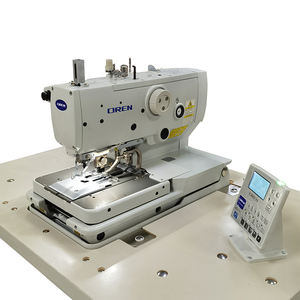 Machine à coudre boutonnière informatisée OREN, conception à lit plat, moteur de verrouillage programmable, haute vitesse, usage industriel RN-9820D - Product Image 3