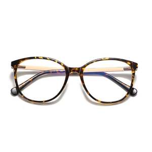 Gafas Ópticas Redondas de Moda de Lujo 2025, TR90, Patillas Metálicas, Anti Luz Azul, para Mujer - Product Image 4