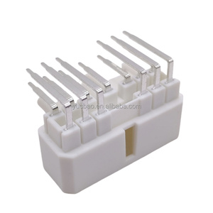 Connecteur vertical automobile mâle <span class=keywords><strong>13</strong></span> <span class=keywords><strong>broches</strong></span>, matériau de contact en cuivre, connecteur de montage sur circuit imprimé (PCB) fil-à-circuit, connecteurs de haute qualité - Product Image 3