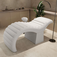 Lit de soin facial Yoocell luxueux et personnalisable avec coussin moelleux pour une esthétique moderne et un rétablissement bien-être
