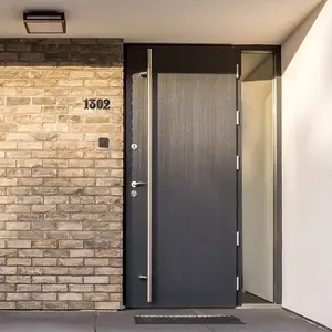 Número de casa de ferro fundido retrô da porta do flor número de endereço personalizado casa na parede