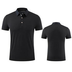 Polo en polyester et élasthanne avec broderie de logo personnalisé, uniforme d'entreprise, polos de <span class=keywords><strong>sport</strong></span> à séchage rapide, polos de golf pour femmes et hommes - Product Image 3