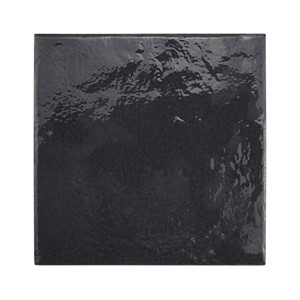 Piastrella Nera Fiji 15 X 15 Cm, Spessore 8,5 Mm, Finitura Lucida, Bordi Irregolari - Product Image 4