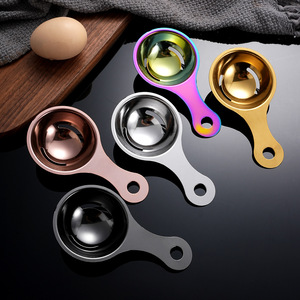 Separador de Huevos de Acero Inoxidable para Separar Claras y Yemas, Filtro de Proteínas Líquidas, Batidor de Huevos - Product Image 2