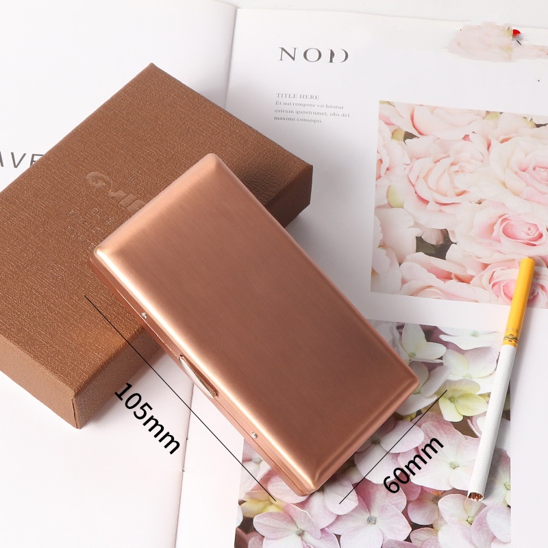 Rose gold brushed