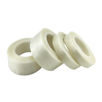 Rouleau d'emballage de feuillard renforcé en fibre de verre thermofusible simple face Adhésif imperméable Bi-Way Cross Mesh Filament Tape