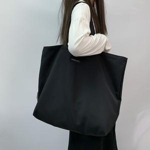 Sac fourre-tout de luxe en toile de coton magnifique du fournisseur, avec poignées, personnalisable, motif lettres pour enseignants, sacs d'étude pour étudiants - Product Image 5