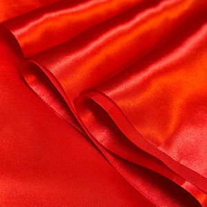 <span class=keywords><strong>Tissu</strong></span> de soie doux léger Polyester Microélastique Satin pour robes de mariée robes de soirée couleur unie Sati filles décoratives - Product Image 2