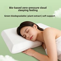 Oreiller de lit Bio Base Cloud Feeling Memory Foam ergonomique pour le soin du cou, doux, respectueux de la peau, qualité hôtel cinq étoiles, usage domestique