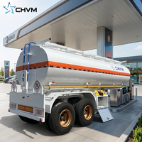 Camion-citerne de transport de carburant de 40 000/45 000/50 000 litres, construction en acier/aluminium, semi-remorque citerne à huile à 2/3/4 essieux