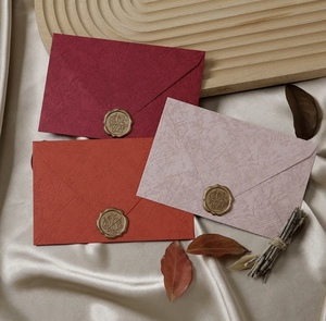 Sobres de Papel con Logotipo Personalizado en Relieve de Lujo con Tarjetas de Agradecimiento, Sobres para Invitaciones de <span class=keywords><strong>Boda</strong></span> y Regalos - Product Image 6