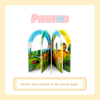 Servicio de Impresión Personalizada con Logotipo Personalizado, Papel Offset, Cartón, Libros Infantiles de Tapa Dura de Alta Calidad
